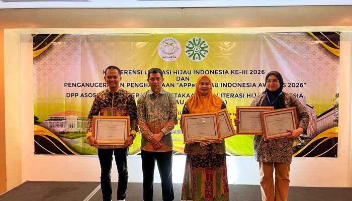 SMA YP UNILA Raih Anugerah Sekolah Hijau (GREEN SCHOOL AWARD) 2026 Dari APPeL Hijau Indonesia