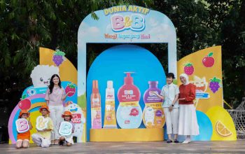B&B Hadirkan Personal Care Anak Aktif dengan Wangi Seharian