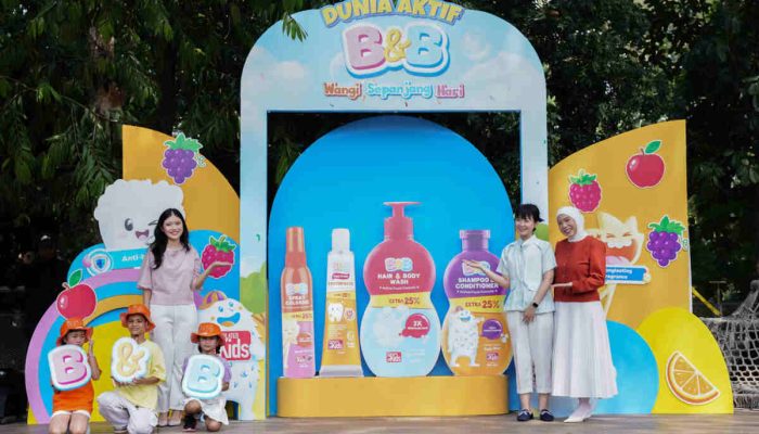 B&B Hadirkan Personal Care Anak Aktif dengan Wangi Seharian