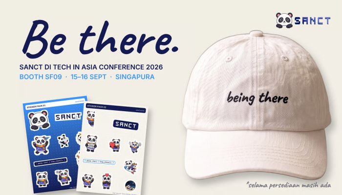 Buka Booth di Tech in Asia Conference 2026 Singapura, Sanct Bagikan Swag Terbatas dan Meluncur di Product Hunt pada 15 September