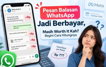 Pesan Balasan WhatsApp Jadi Berbayar, Masih Worth It Kah? Begini Cara Hitungnya