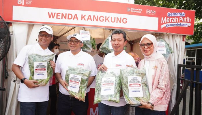 UMKM Binaan BRI Region 6 Antusias Ramaikan Festival Semarak Merah Putih di Pasar Malaka Rorotan