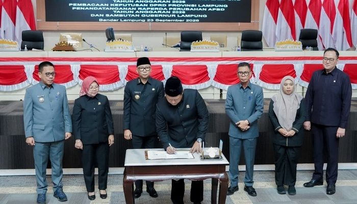 Sah! Pemprov Lampung Resmi Amankan Perubahan APBD 2026