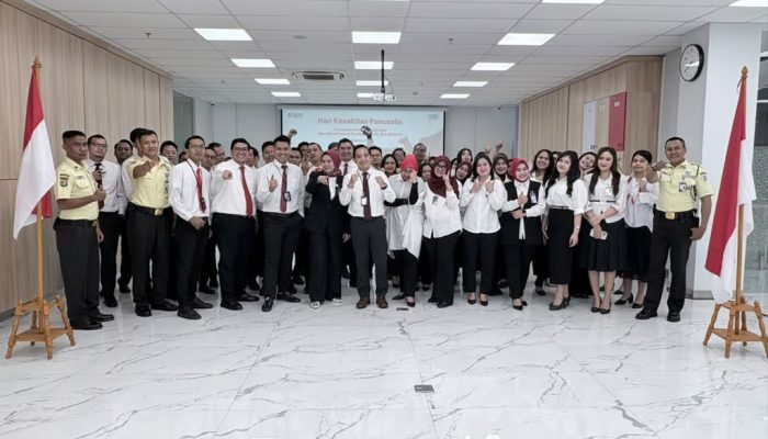 BRI BO Kelapa Gading Peringati Hari Kesaktian Pancasila dengan Khidmat dan Penuh Semangat Kebangsaan