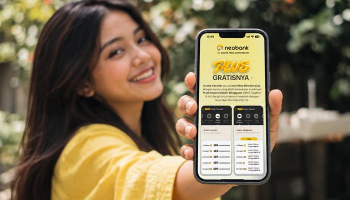 Plus Gratisnya dari neobank PLUS: Kuota Gratis Transfer antarbank hingga 200 Kali per Bulan