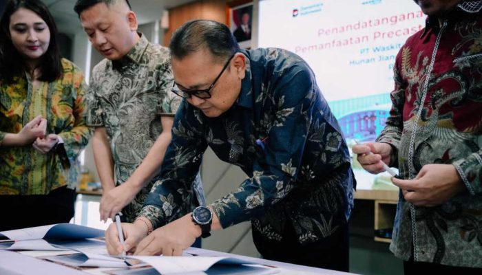 WSBP Jalin Kerja Sama Optimalkan Aset Precast Plant WSBP Cibitung