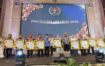 PTPN I Raih Penghargaan Sustainability Pioneer di PWI Sulsel Awards 2026